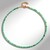 Collana in argento con Smeraldo Brasiliano