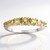 Anello in argento con Citrino