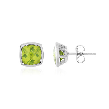 Orecchini in argento con Peridoto Arizona