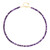 Uruguayan Amethyst Silver Necklace