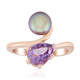 Anello in argento con Ametista (TPC)