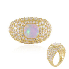 Welo-Opal-Silberring