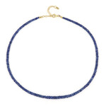 Nepal Kyanite Silver Necklace
