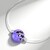 Collana in argento con Charoite