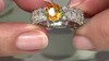 Anillo en plata con Esfalerita (de Melo Essence)