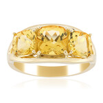 Goldener Beryll-Goldring (de Melo Gold)