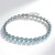 Bracciale in argento con Topazio Blu Cielo