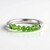 Anello in argento con Diopside Russo