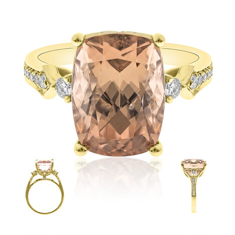 Kongo-Neon-Turmalin-Goldring (AMAYANI)