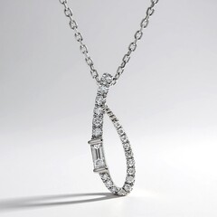 Collana in oro con Diamante SI1 (H)