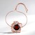 Bracelet en argent et Ambre cerise de la Baltique  (dagen)
