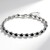 Bracciale in argento con Spinello Nero