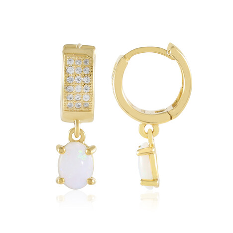 Orecchini in argento con Opale Australiano