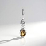 Ciondolo in argento con Zircone Canarino