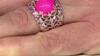 Anillo en plata con Ópalo rosa de Etiopía (Gems en Vogue)