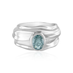 Anillo en plata con Zircón de Ratanak Kirí (de Melo)