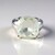 Anello in argento con Ametista Verde