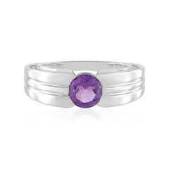Sibirischer Amethyst-Silberring (de Melo)