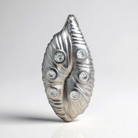 Ciondolo in argento con Zircone (MONOSONO COLLECTION)
