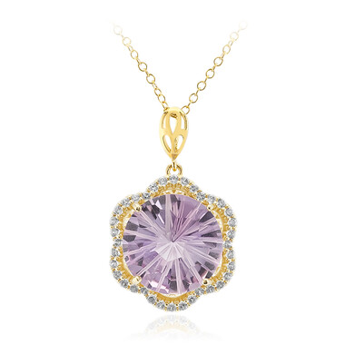Collana in argento con Ametista Boliviana
