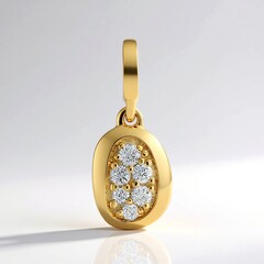 Ciondolo in oro con Diamante SI1 (G) (Annette)
