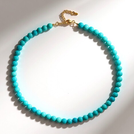 Collana in argento con Amazzonite