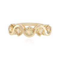 Anello in argento con Berillo Giallo