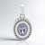 Ciondolo in argento con Tanzanite Lilla (Pallanova)