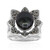 Anello in argento con Perla Tahitiana (Annette classic)