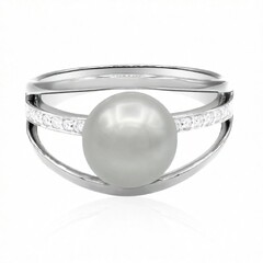 Gouden ring met een Tahiti parel (TPC)