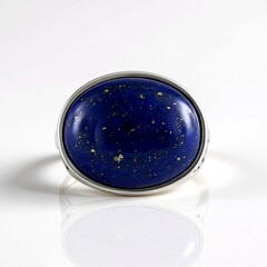 Anello in argento con Lapislazzuli (Ornaments by de Melo)