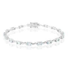 Amblygonit-Silberarmband