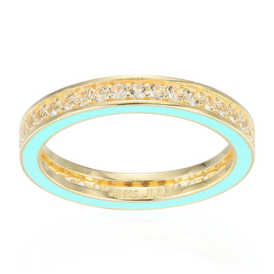 Bague en argent et Topaze blanche (Adela Silber)