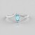 Anello in argento con Zircone Ratanakiri