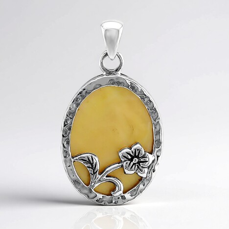 Pendentif en argent et Nacre (Art of Nature)