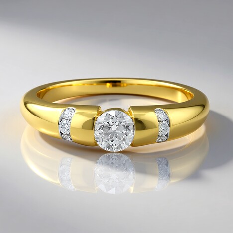 Bague en or et Diamant SI1 (G) (Annette)