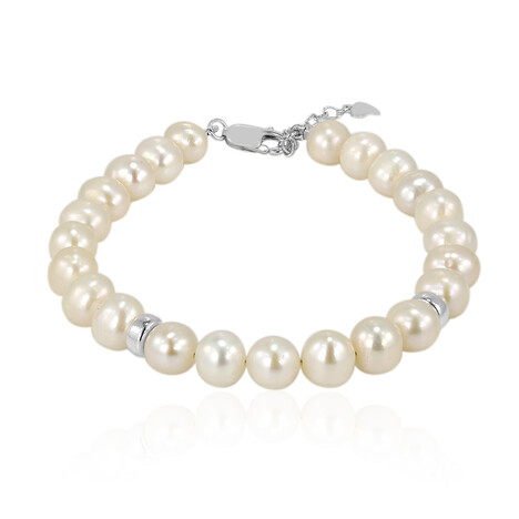 Bracelet en argent et Perle de culture d'eau douce (TPC)