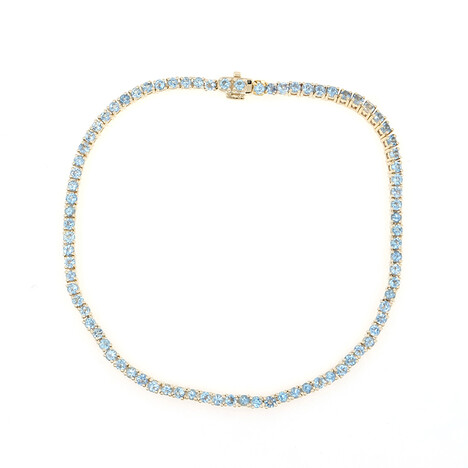 Santa Maria-Aquamarin-Goldarmband