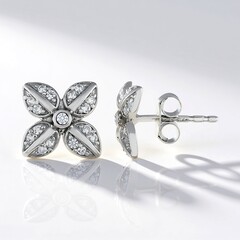 Orecchini in argento con Zircone (de Melo Essence)