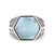 Larimar-Silberring