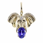 Ciondolo in oro con Tanzanite AAA (CIRARI)