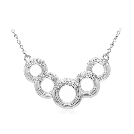 Collier en argent et Zircon