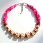 Collana in argento con Mosaico di Madreperla (Dallas Prince Designs)