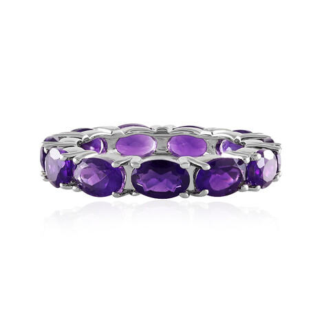 Sambia-Amethyst-Silberring