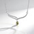 Collier en argent et Sphène