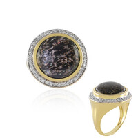 Anello in argento con Opale Leopardo