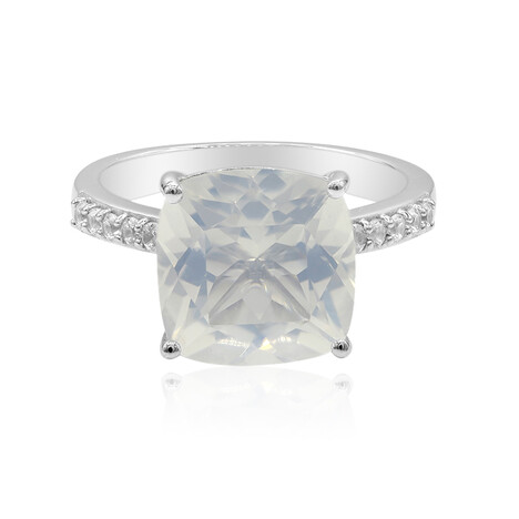 Tibetischer Quarz-Silberring (Tenner Diniz)