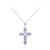 Collier en argent et Tanzanite