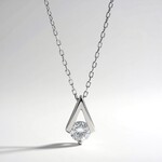 Collana in oro con Diamante SI1 (H) (CIRARI)