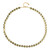 Collar en plata con Hematita dorada